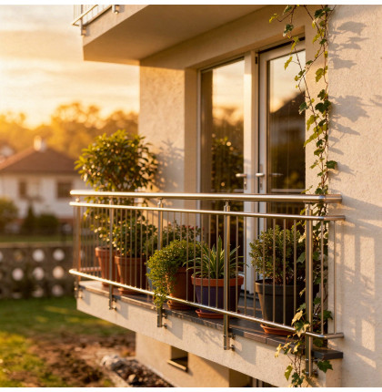 HK Zábradlí rovné A2BRB-2 1000x1000 B HK Zábradlí rovné A2BRB-2 1000x1000 B