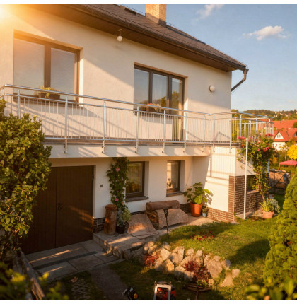 HK Zábradlí rovné A2BS-2 1000x900 S