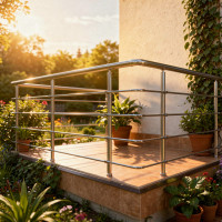 HK Zábradlí rovné B1HR-2 1000x900 S