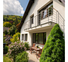 HK Zábradlí rovné B2BRB-2 1000x900 B