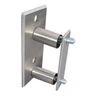 Boční kotvení sloupku 40x40x2, AISI 304