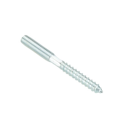 Závitový kombi vrut M10x120 ZN
