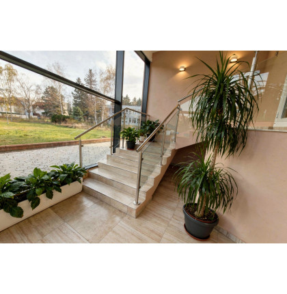 Nerezové zábradlí na schody SKNSH 1000mm AISI304 Nerezové zábradlí na schody SKNSH 1000mm AISI304